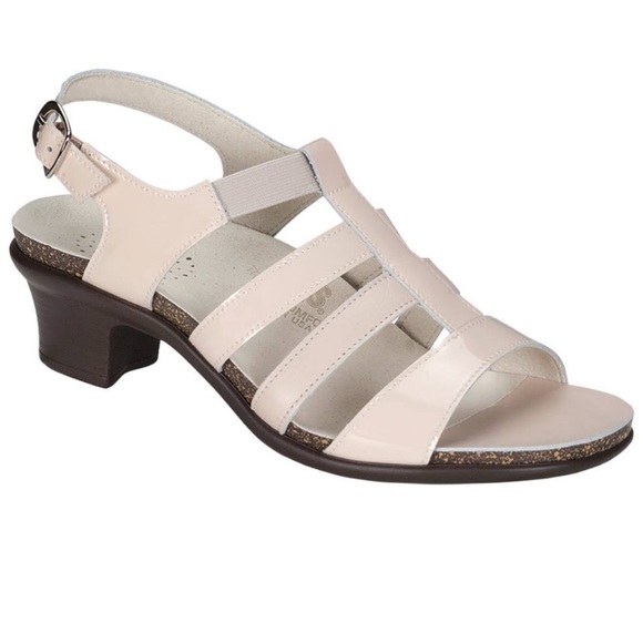 SAS Shoes - SAS Women's Allegro Strappy Sandals Heel Cream